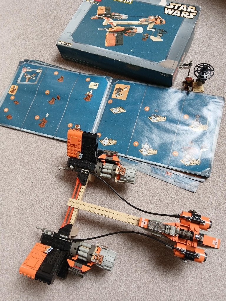 lego star wars  set 7171 Sebulba's Podracer., Ophalen, Gebruikt, Star Wars, Lego