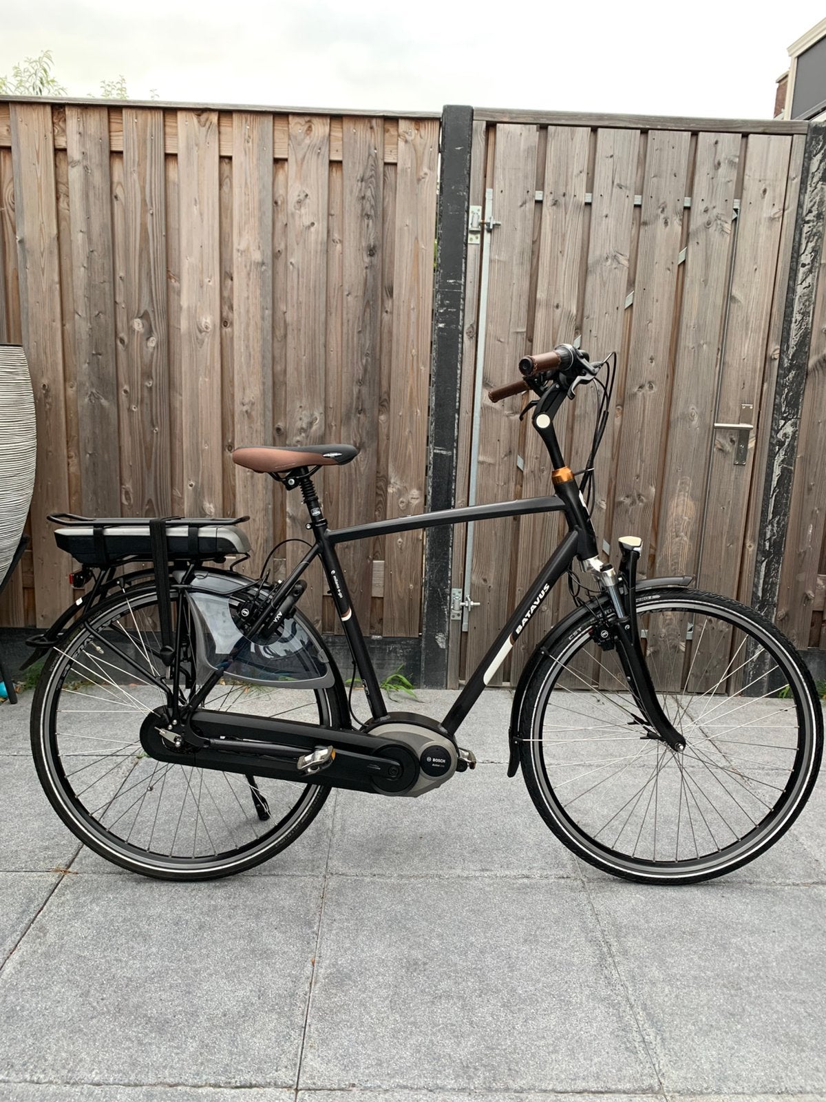 Nette Batavus Milano elektrische fiets met middenmotor, Ophalen, Gebruikt, Batavus