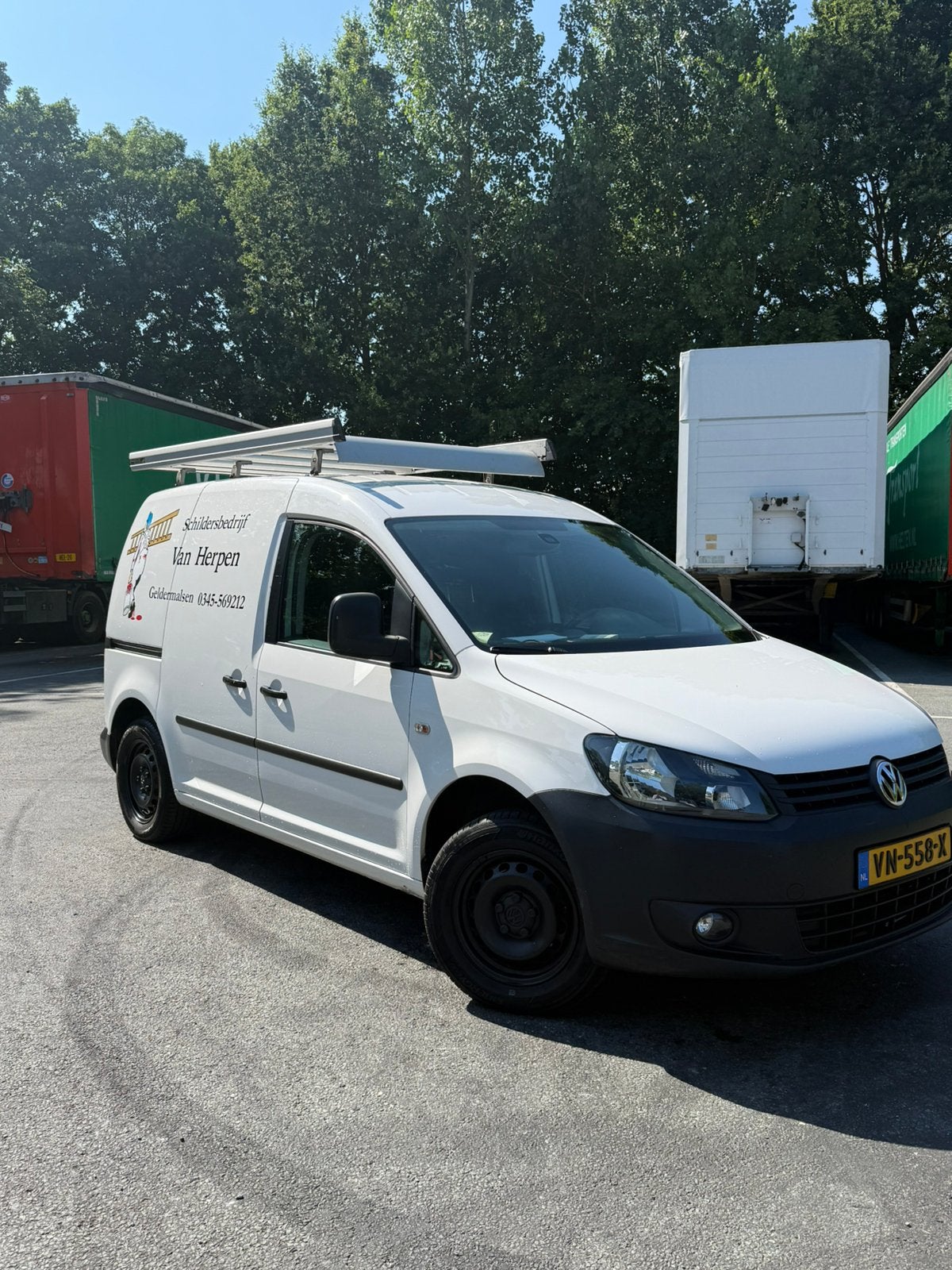 Volkswagen Caddy 1.6 D 55KW 2015, Voorwielaandrijving, Euro 5, Stof, 74 pk