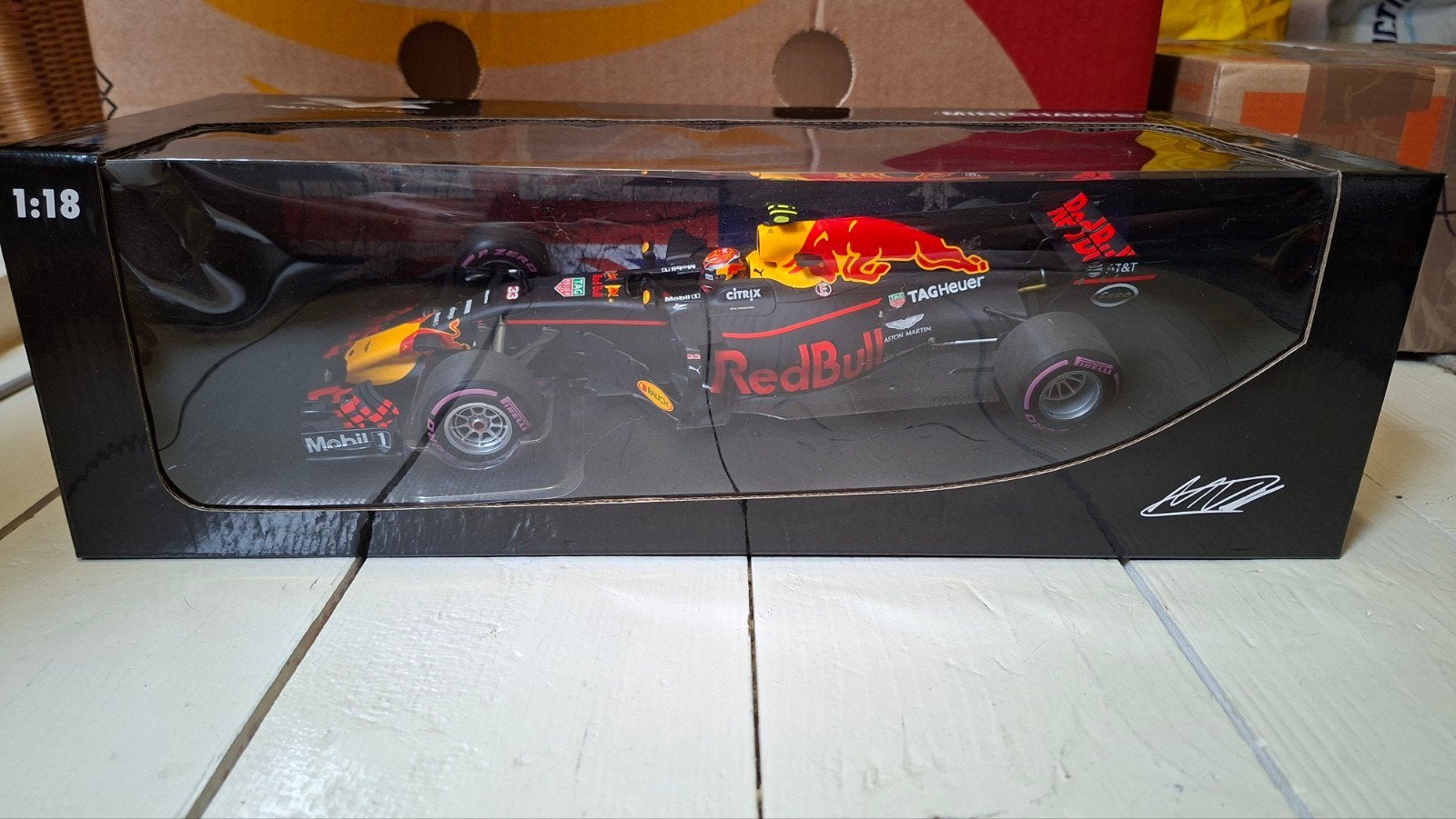 Max Verstappen Red Bull Racing RB13 2017 schaalmodel 1:18, Ophalen of Verzenden, Nieuw, Auto, MiniChamps