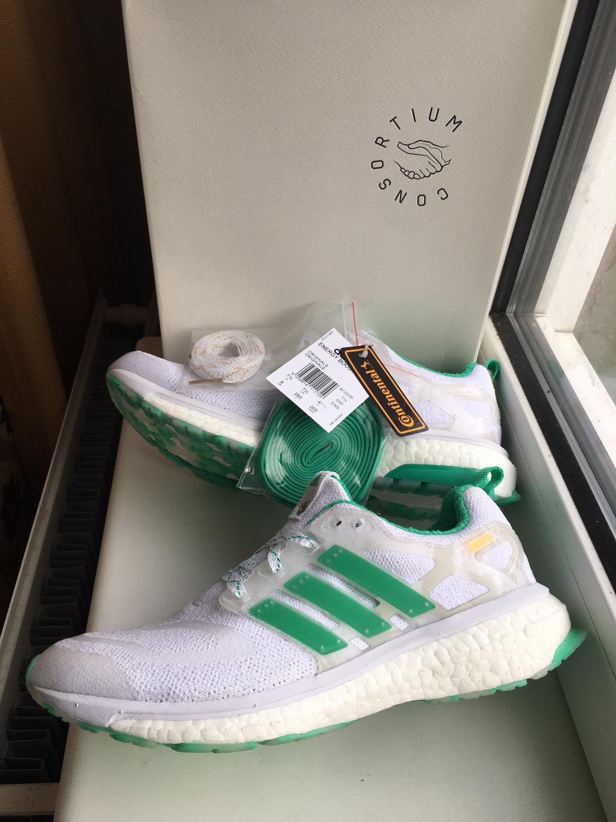 ADIDAS CONSORTIUM ENERGY BOOST CONCEPT NIEUW ( 40 2/3 ), Wit, Nieuw, Ophalen of Verzenden, Sneakers of Gympen