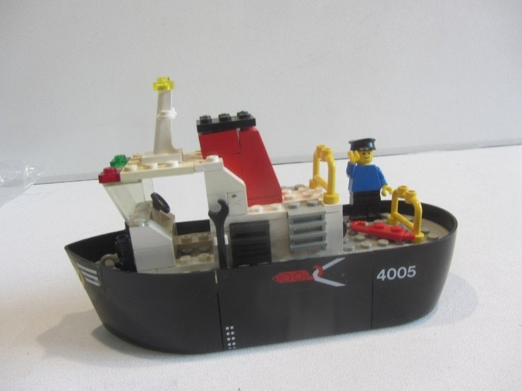lego vintage  Boot  4005, Kinderen en Baby's, Speelgoed | Duplo en Lego, Ophalen of Verzenden, Gebruikt, Lego