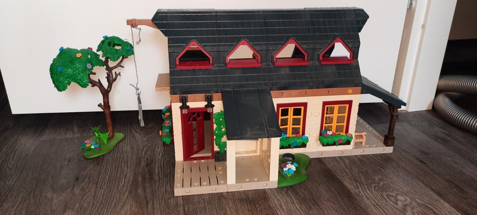 grote boerderij van playmobil, Gebouw, Complete set, Ophalen of Verzenden, Zo goed als nieuw