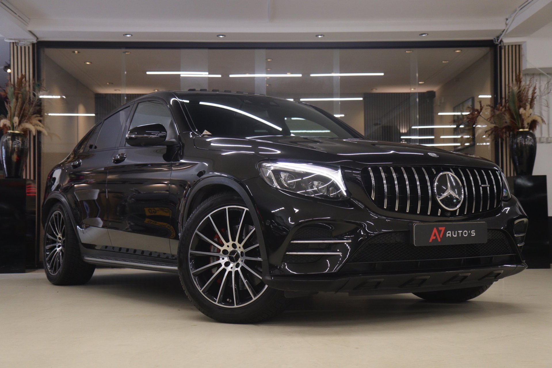 Mercedes-Benz GLC-klasse Coupé AMG 43 4MATIC PANO/KEYLES/LA, Auto's, Automaat, Gebruikt, Euro 6, 367 pk