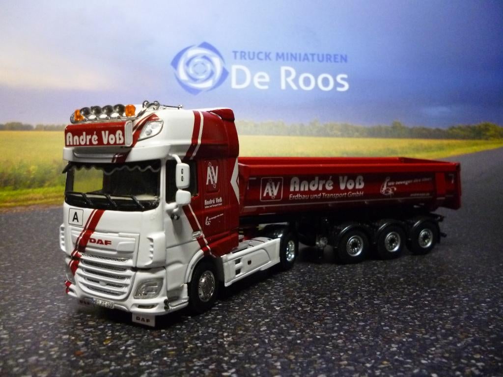 Tekno DAF XF 016 Andre Vos, Ophalen of Verzenden, Zo goed als nieuw, Bus of Vrachtwagen, Tekno