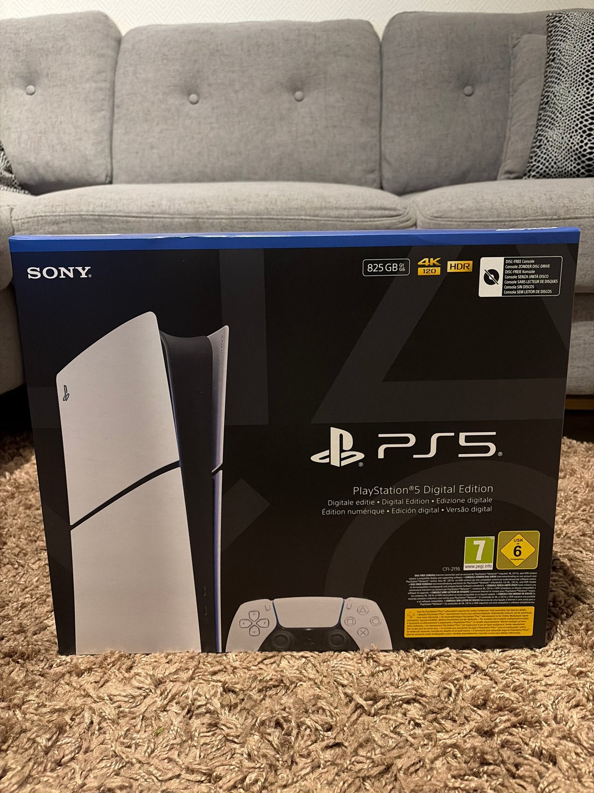 PS5 Digital Edition 825GB Nieuw in doos geseald, Spelcomputers en Games, Ophalen, Nieuw, Playstation 5 Digital
