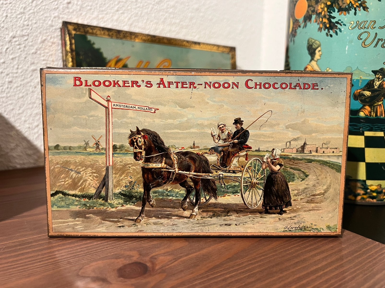 Blooker’s afternoon chocolade blik, Ophalen of Verzenden, Overige