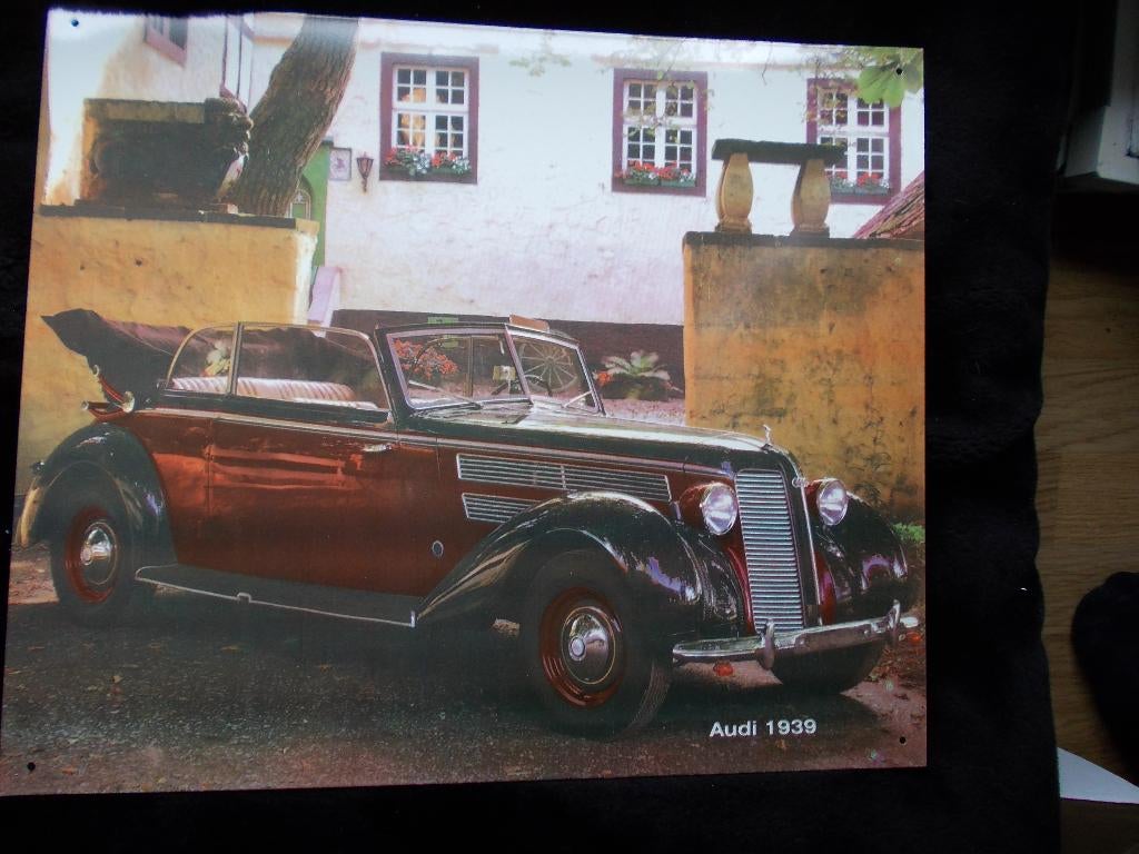 Audi Cabrio, Ophalen of Verzenden, Nieuw, Reclamebord