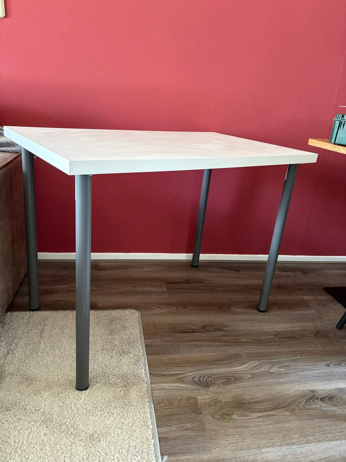 2x IKEA Linnmonn/Adils tafels/bureaus 100x60, Ophalen, Gebruikt, Schoolbureau, IKEA