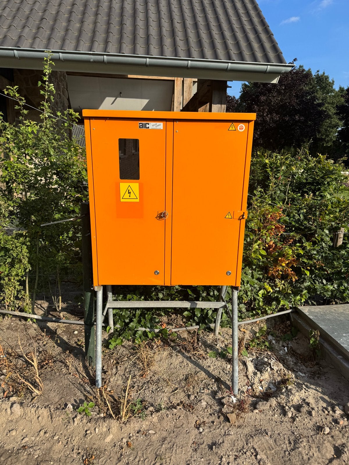 Bouwstroomkast 40A, Ophalen, Gebruikt, Overige merken, Groepenkast