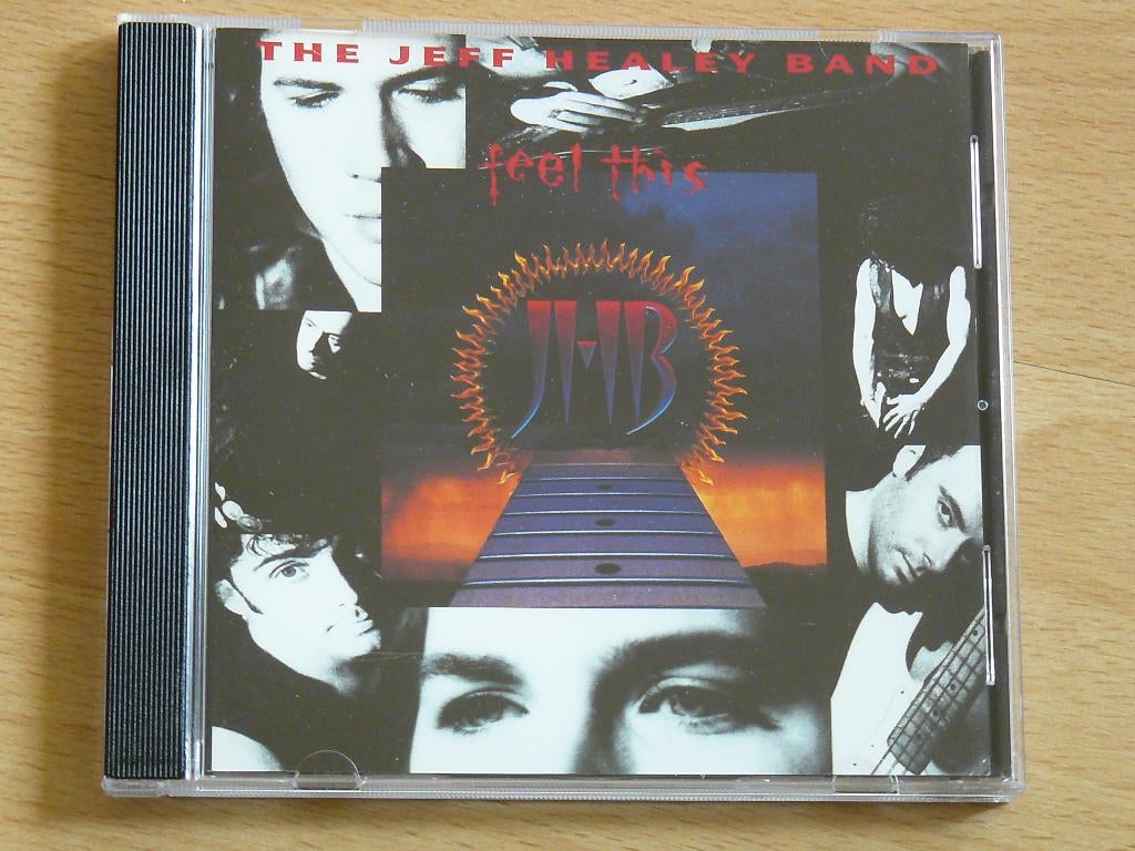 CD The Jeff Healey band - Feel this, Cd's en Dvd's, Vinyl | Rock, Verzenden, Gebruikt, 12 inch, Poprock