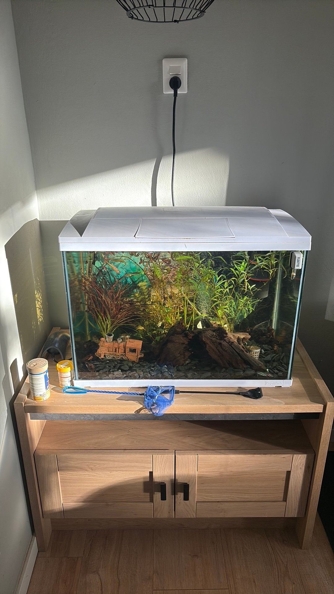 Leuk aquarium, Ophalen, Gebruikt, Superfish, Inclusief vissen