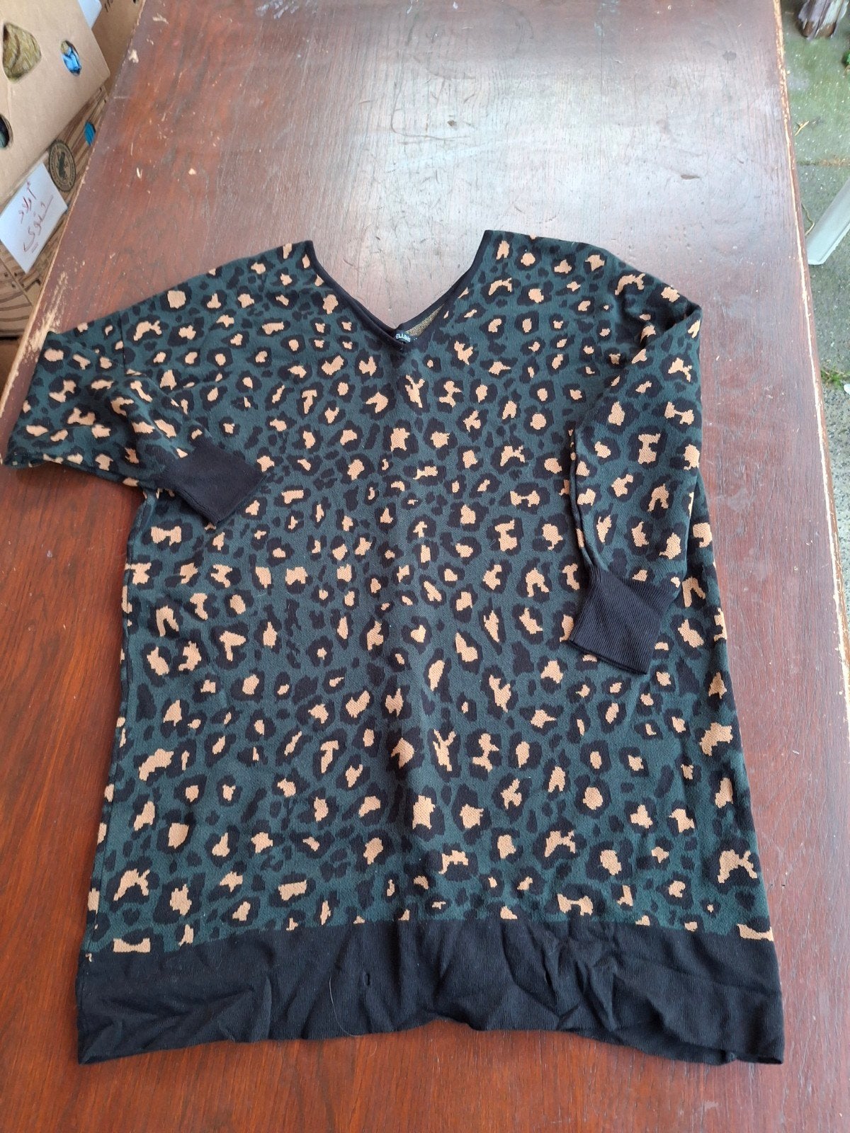 Exxcellen Leopard Top - Maat 46 - Goede Staat, Bruin, Maat 46/48 (XL) of groter, Ophalen of Verzenden, Zo goed als nieuw
