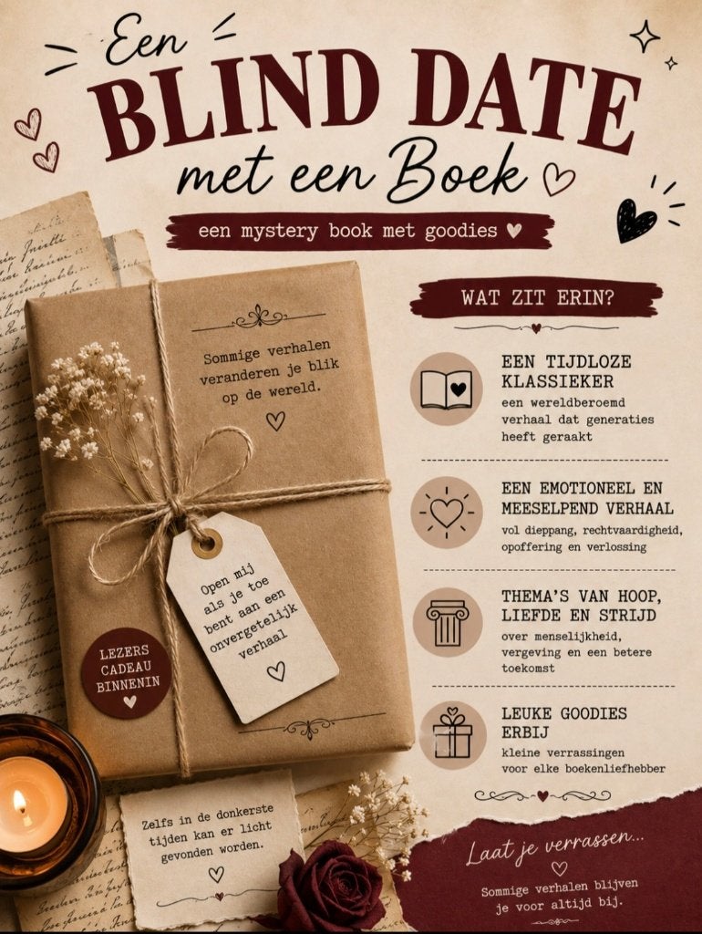 Boekendate met goodies, Ophalen of Verzenden, Gelezen