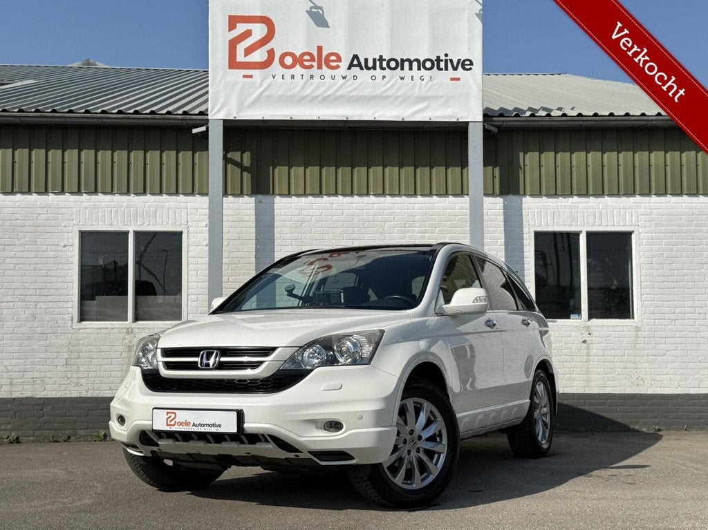 Honda CR-V 2.0i Executive 4WD Aut/ Carplay / Pano / Facelift, Auto's, Honda, Euro 5, Gebruikt, Zwart, 4 cilinders