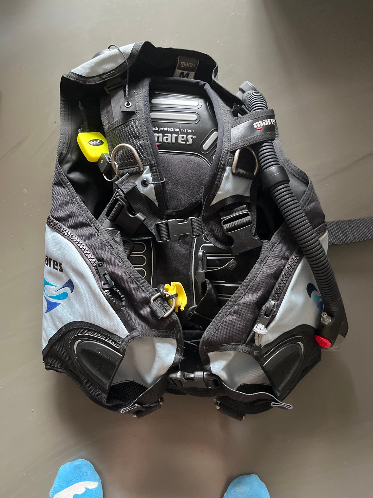 Mares Trimvest (BCD) Maat M - Zo goed als nieuw, Watersport en Boten, Duiken, Ophalen of Verzenden, Gebruikt, Trimvest of Wing