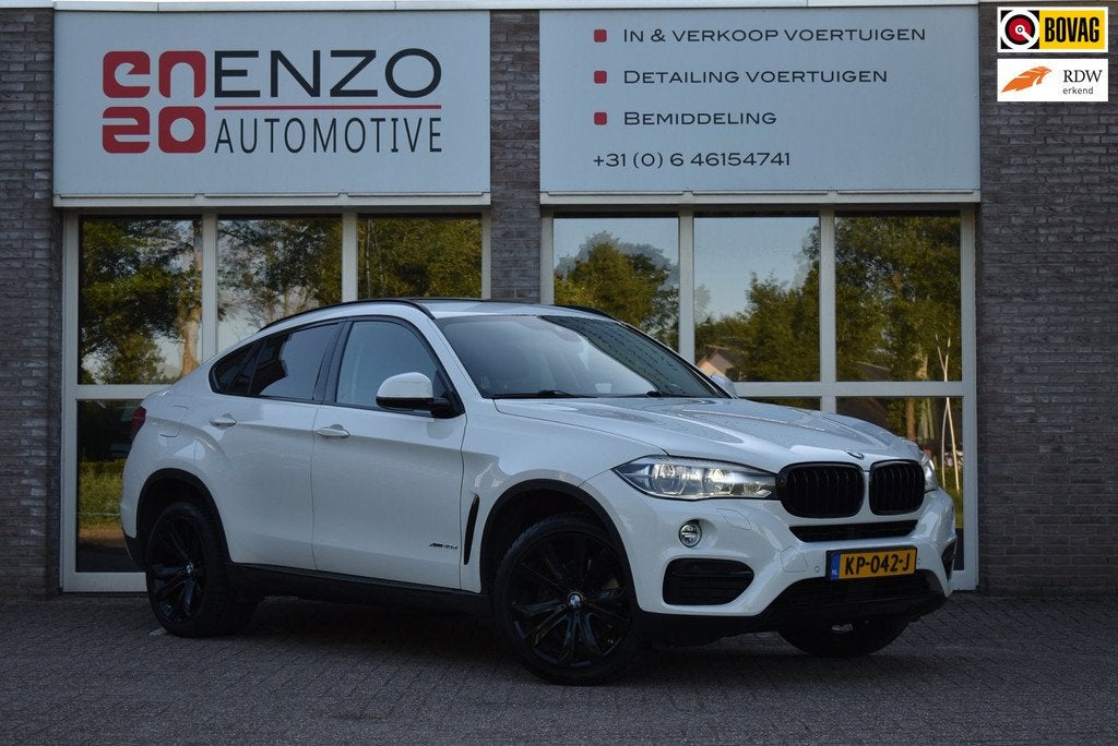 BMW X6 XDrive40d High Executive NLauto Weinig eigenaar Stand, Auto's, BMW, Gebruikt, 2993 cc, 2080 kg, Wit