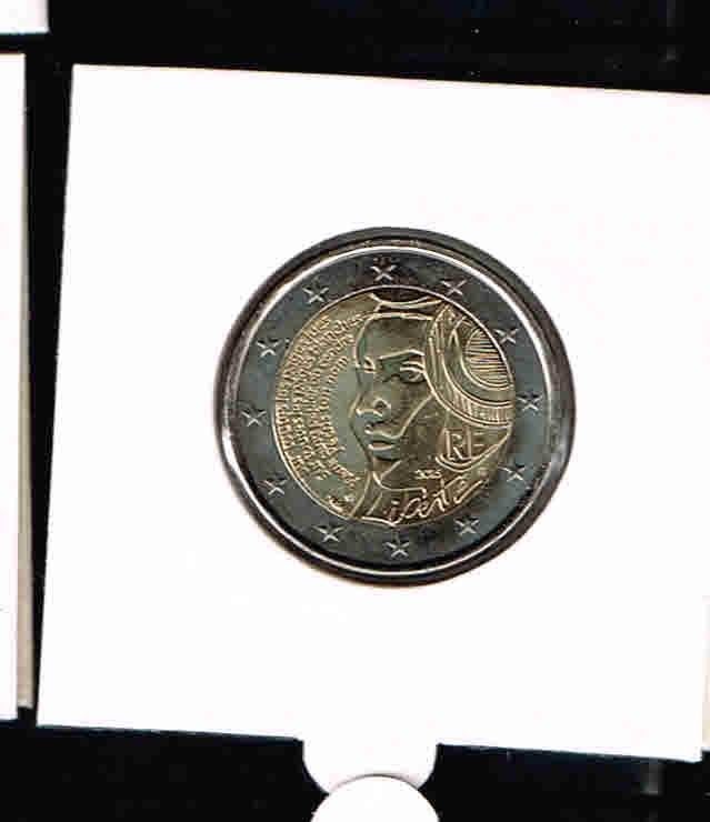 2 euro Frankrijk federation  2015 ''unc'/2.1, Verzenden, Frankrijk, 2 euro, Losse munt