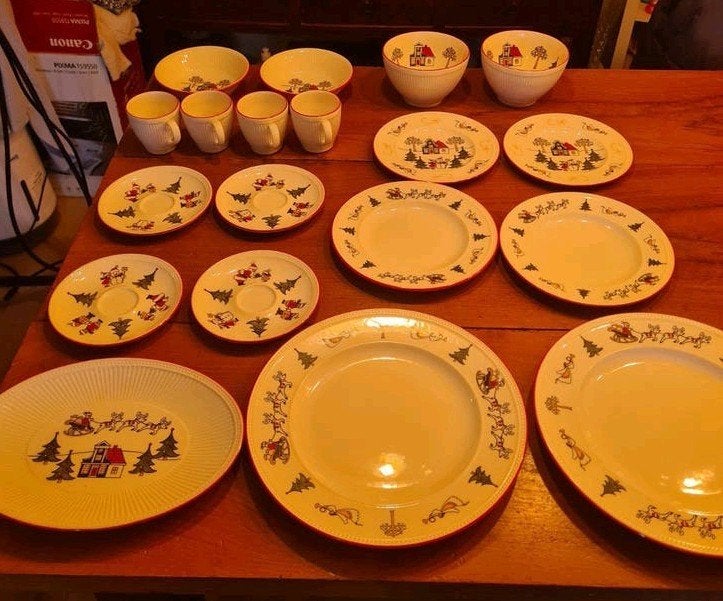 Wedgwood Windsor Kerst Servies, Ophalen of Verzenden