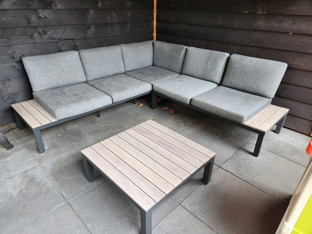 Le Sud hoekloungeset Toulouse, Tuin en Terras, Tuinstoelen, Ophalen, Gebruikt, Kunststof