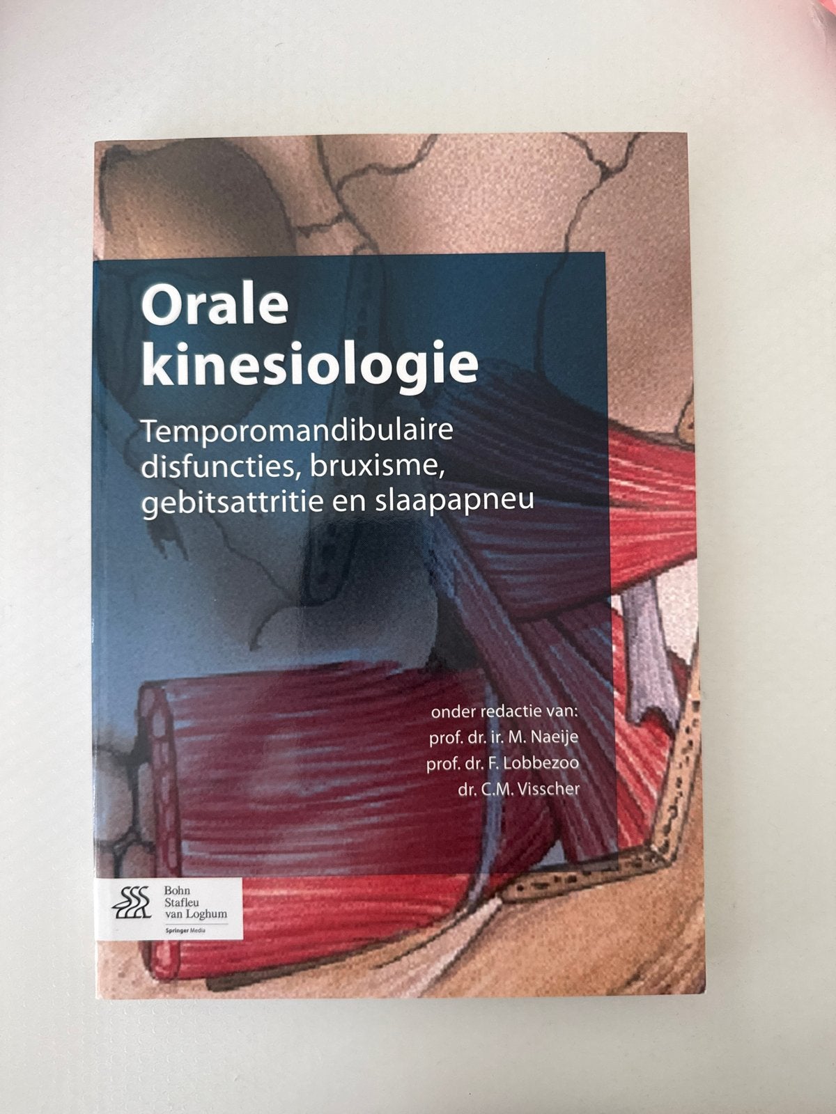 Orale kinesiologie: Temporomandibulaire disfuncties, Ophalen of Verzenden, Beta, Zo goed als nieuw, WO