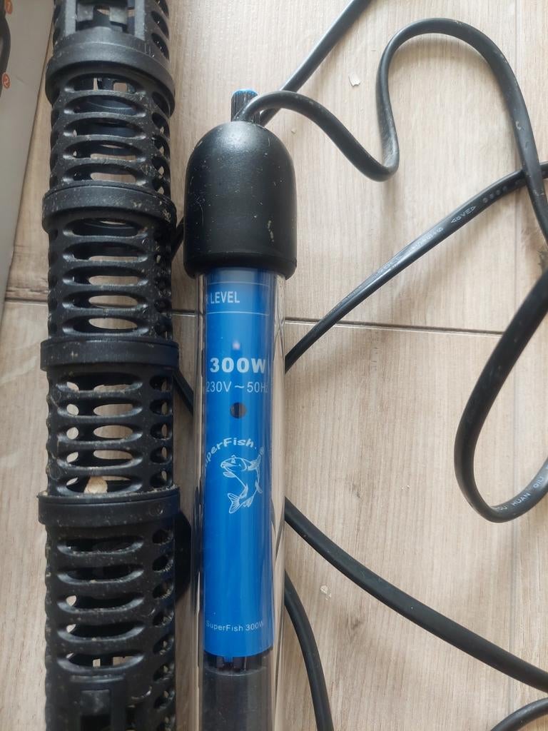 SuperFish combi-heater + protector 300w, Dieren en Toebehoren, Ophalen of Verzenden, Zo goed als nieuw, Verlichting of Verwarming