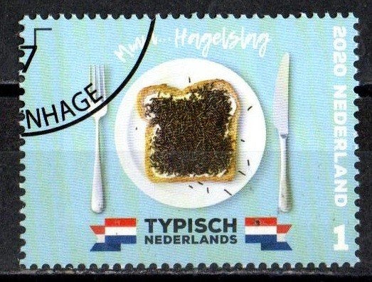 Nederland nr. 3841 Typisch Nederland Hagelslag gestempeld, Ophalen of Verzenden, Na 1940, Gestempeld