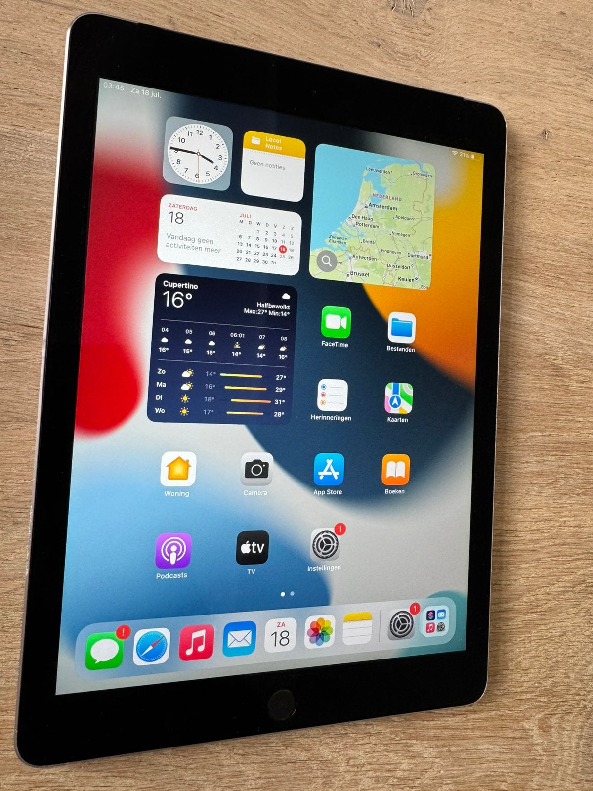 Apple iPad Air 2 16GB, Computers en Software, Apple iPads, Gebruikt, Apple iPad, Zwart, 16 GB
