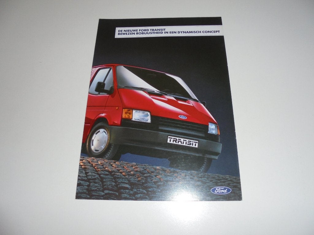 brochure Ford Transit  1986, Ophalen of Verzenden, Nieuw, Ford