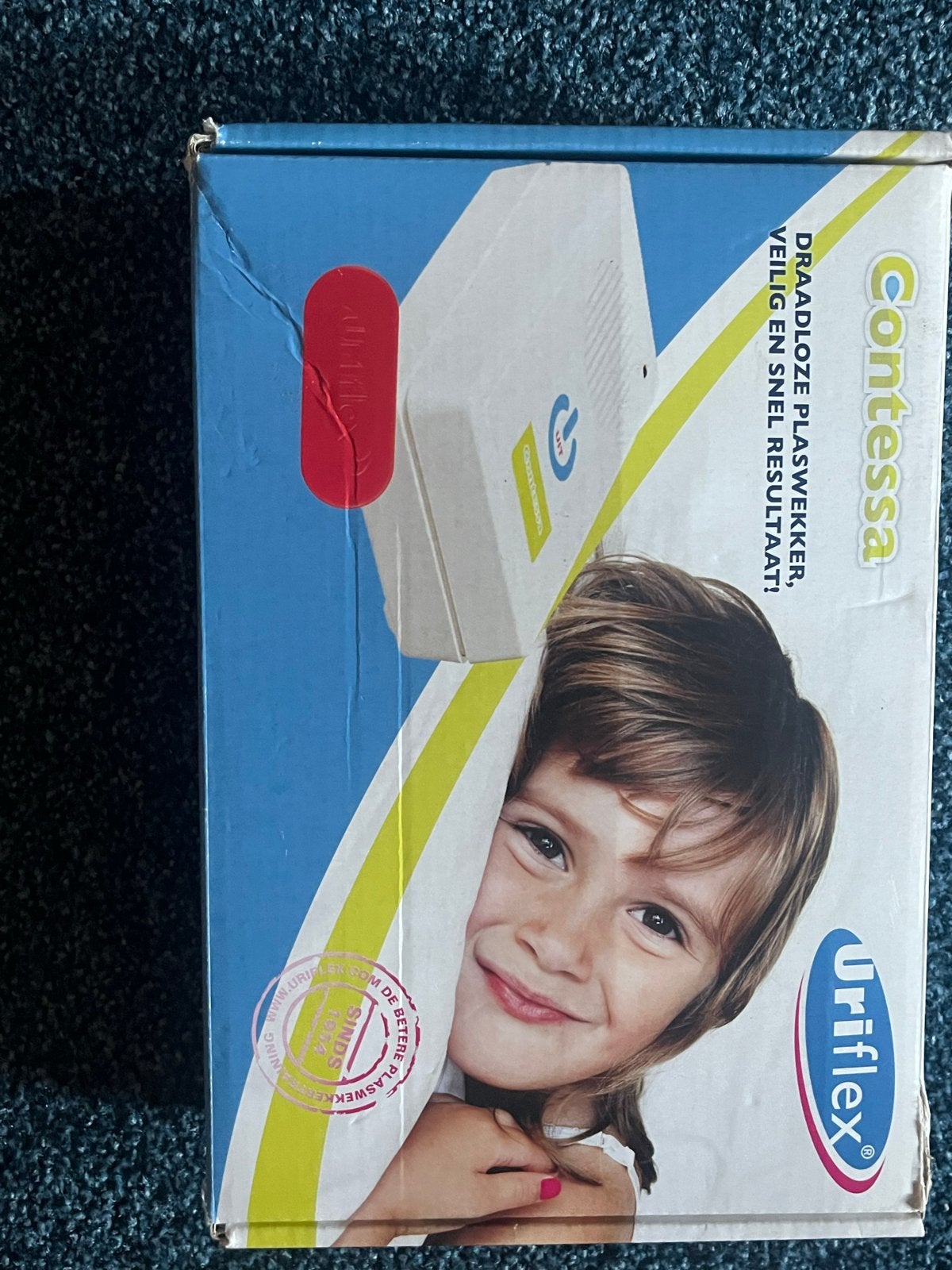 Contessa Uriflex Draadloze Plaswekker met 3 Boxers, Kinderen en Baby's, Kinderspulletjes, Ophalen of Verzenden, Gebruikt