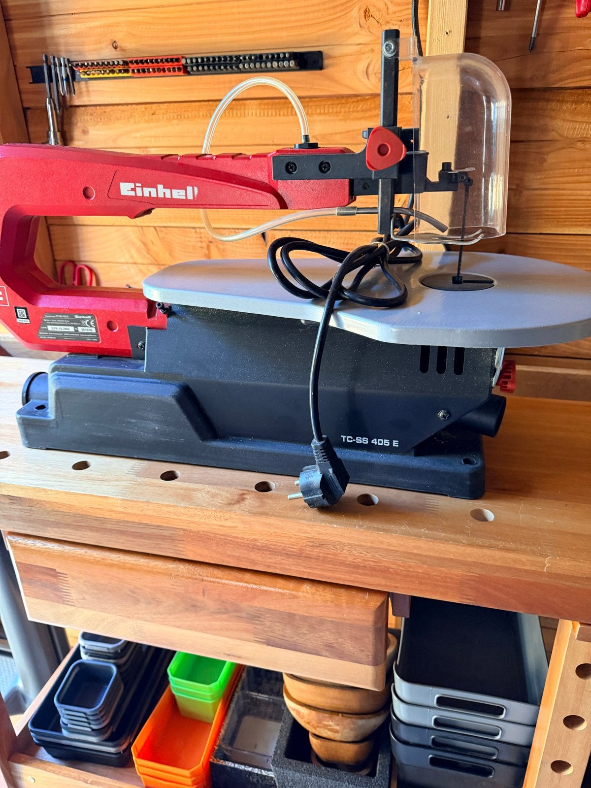 Einhell Figuurzaag TC-SS 405 E - 120W, Ophalen, Minder dan 30 mm, Zo goed als nieuw, Figuurzaag