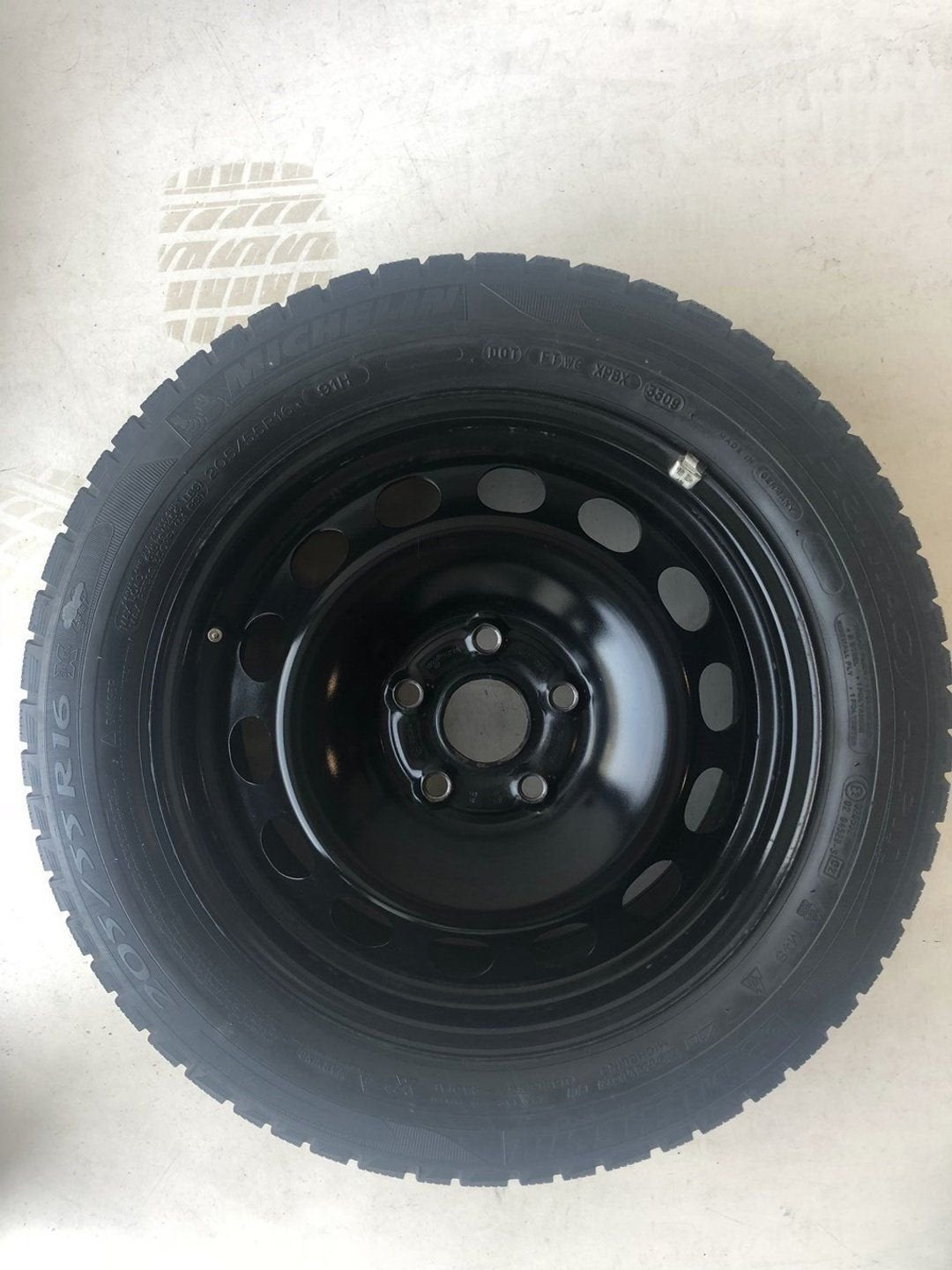 Michelin Primacy Alpin winterbanden 205/55 R16 91H, Gebruikt, Velg(en), -, Ophalen of Verzenden