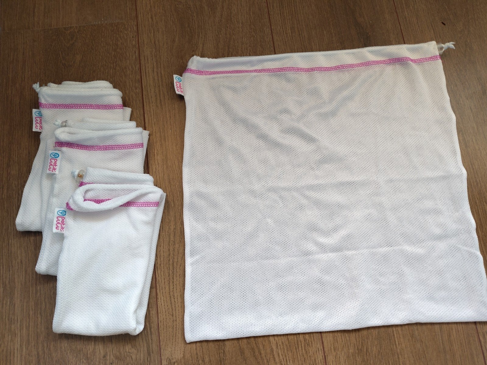 Vier wasnetten van Petit Lulu, voor wasbare luiers, Ophalen, Zo goed als nieuw, Overige typen, Overige merken
