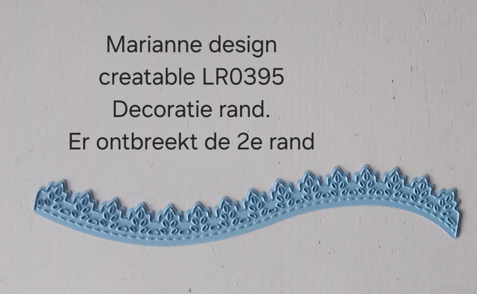 Stansmal Marianne design creatable LR0395, Ophalen of Verzenden, Zo goed als nieuw, Pons of Mal