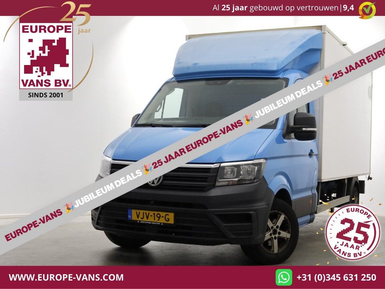 Volkswagen Crafter 35 2.0 TDI E6 Bakwagen met achterdeuren 2, Voorwielaandrijving, Gebruikt, 4 cilinders, 2500 kg