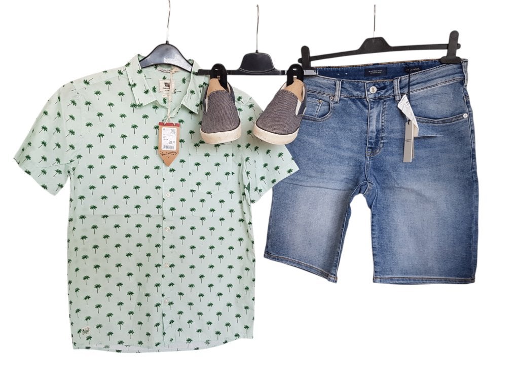 Fijne SCOTCH & SODA stretch jeans short Strummer mt 16/176., Broek, Verzenden, Nieuw, Scotch & Soda
