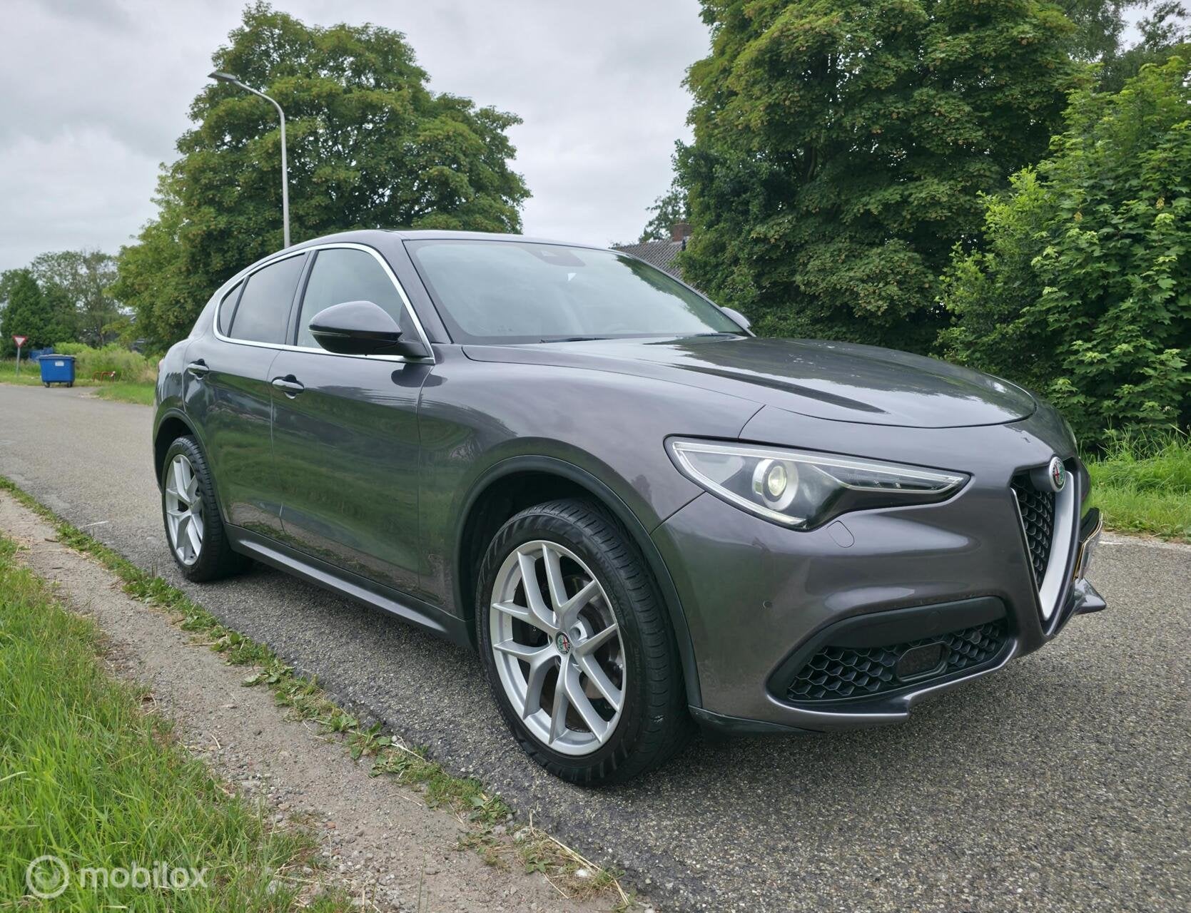 Alfa Romeo Stelvio 2.0 T 280pk / AWD / Leder / Camera / Navi, Auto's, Alfa Romeo, Automaat, Euro 6, 4 cilinders, Vierwielaandrijving