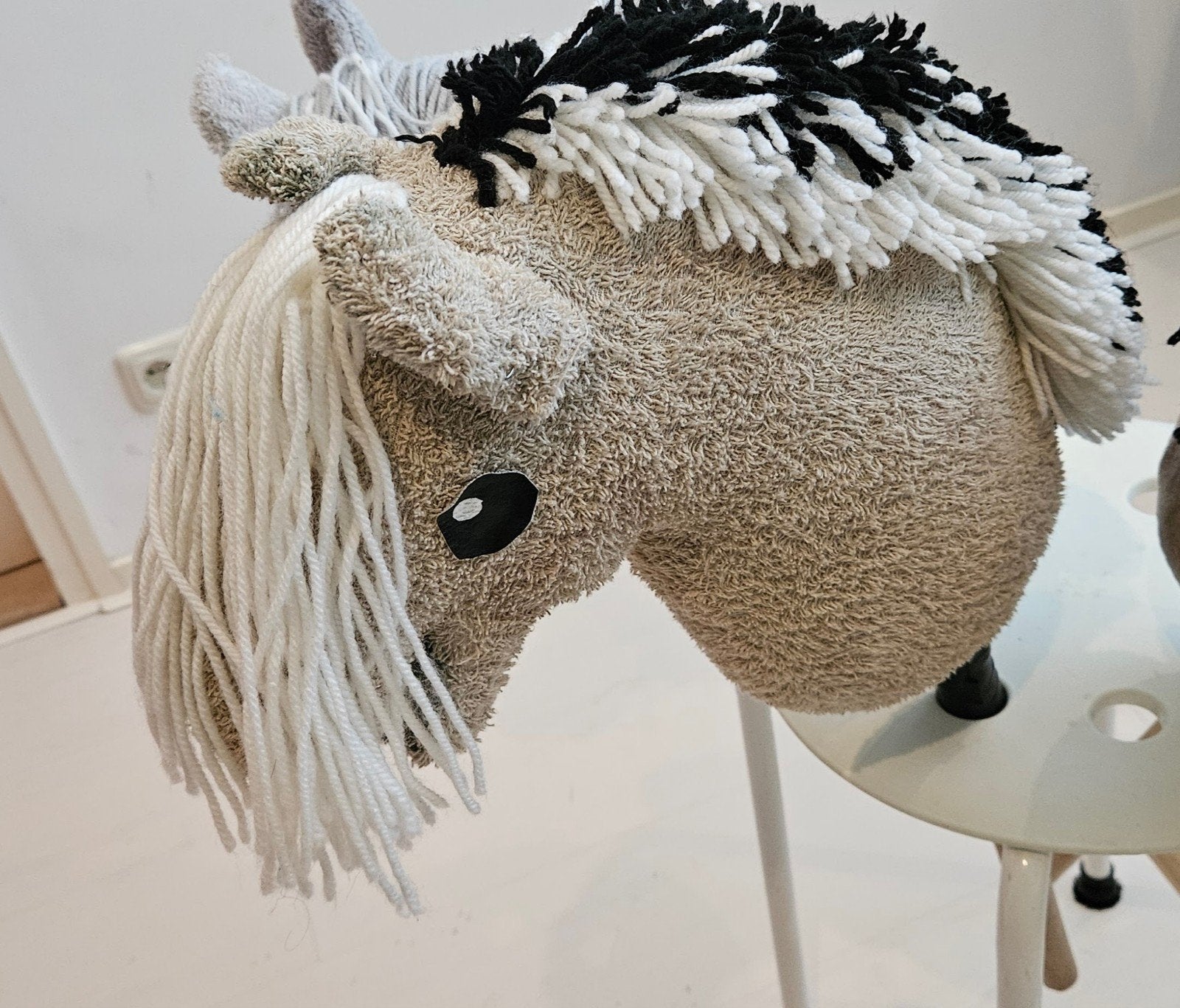 3 Zelfgemaakte Hobbyhorse Paardjes op Stok, Ophalen of Verzenden, Jongen of Meisje