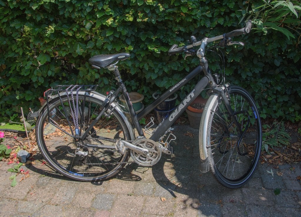 Giant Expedition damens trekkingfiets, Ophalen, 28 inch, Gebruikt, Velgrem