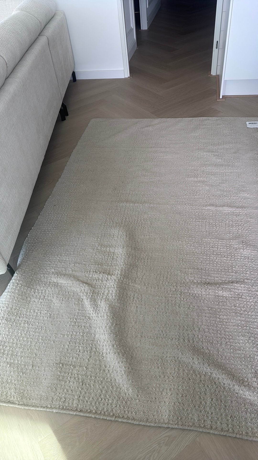 vtwonen vloerkleed ripples offwhite 160x230, Ophalen, 150 tot 200 cm, Rechthoekig, Nieuw