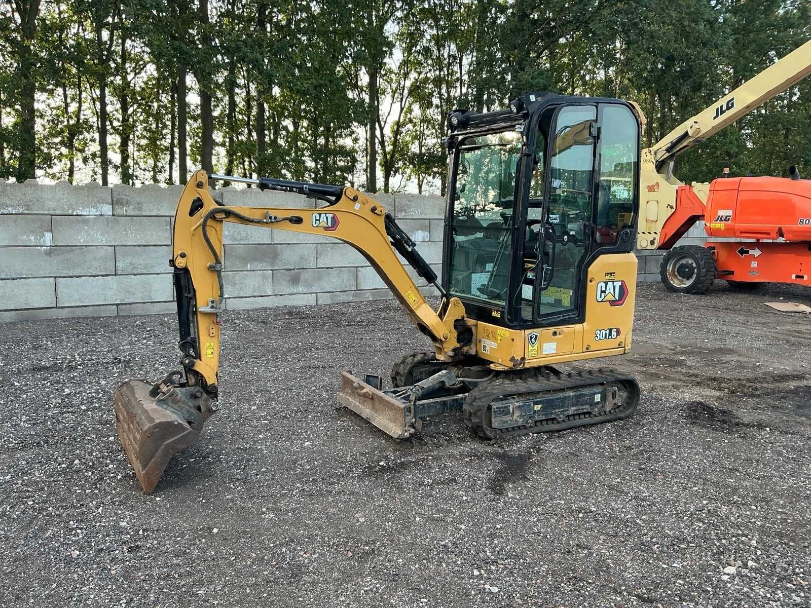 2020 Caterpillar 301.6 Minigraafmachine, Graafmachine