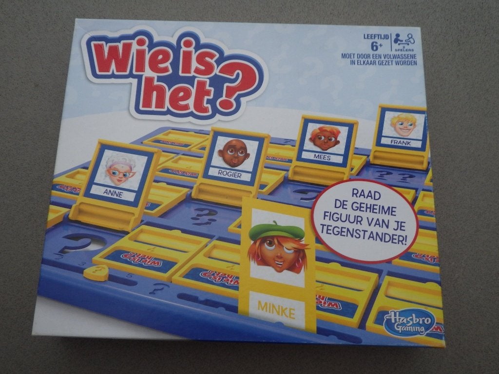 Wie is het hasbro gaming, Hobby en Vrije tijd, Ophalen of Verzenden