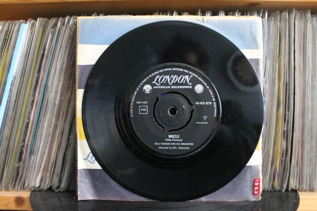 7" Single Billy Vaughn - Wheels / Isle Of Capri, Gebruikt, Verzenden, 7 inch, Pop