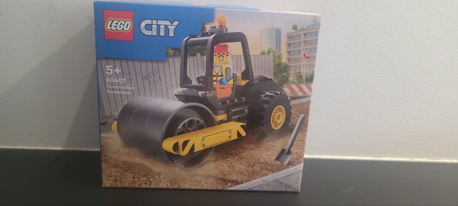 LEGO City 60401 Wegenwals - Nieuw in doos, Ophalen of Verzenden, Nieuw, Overige merken