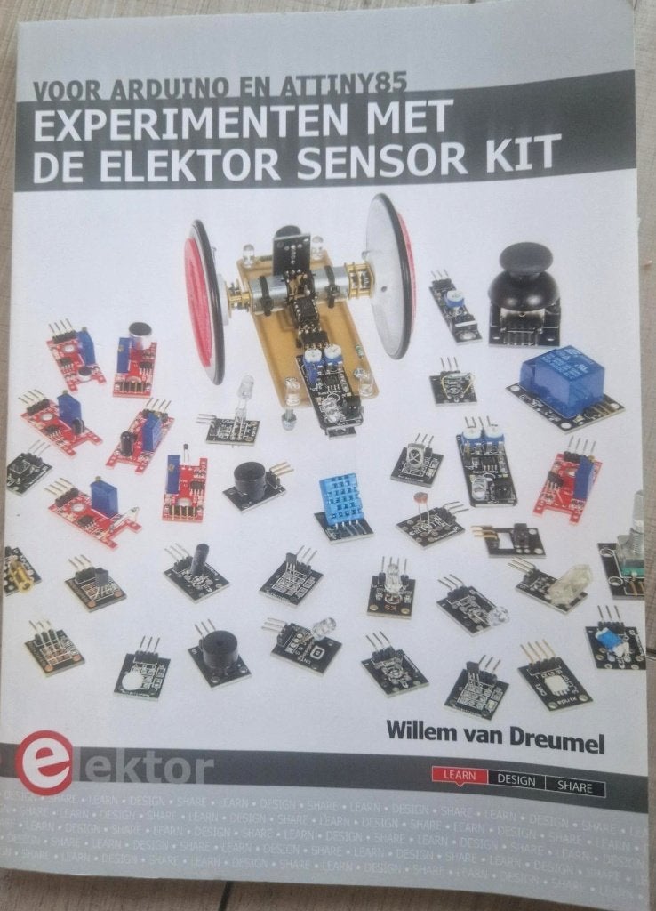 Elektronica / Experimenten met de Elektor sensor kit, Verzenden, Zo goed als nieuw