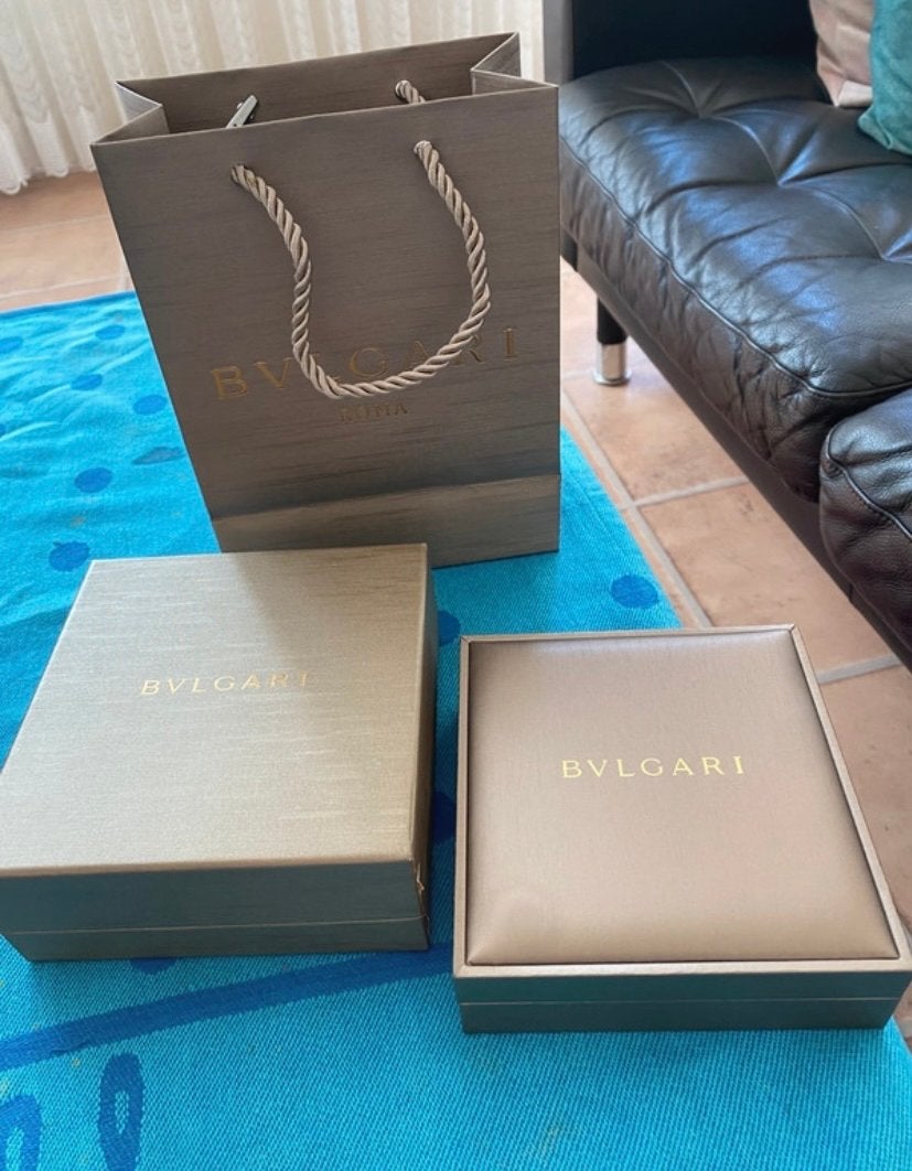 Nieuwe Bvlgari geschenkverpakking en tas, Ophalen of Verzenden, Nieuw
