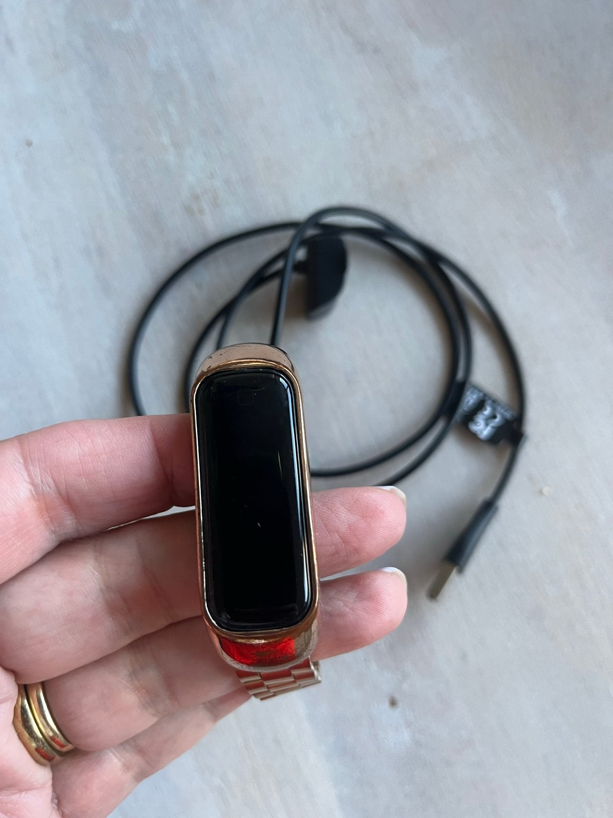 Samsung Galaxy Fit 2 activity tracker, Sieraden, Tassen en Uiterlijk, Activity trackers, Gebruikt, Android, Zwart, Ophalen of Verzenden
