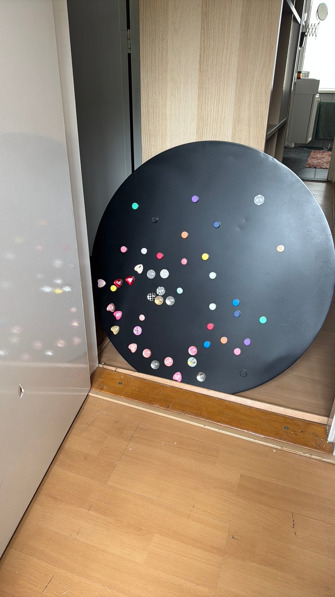 Groot magneetbord, Ophalen, Zo goed als nieuw, Licht