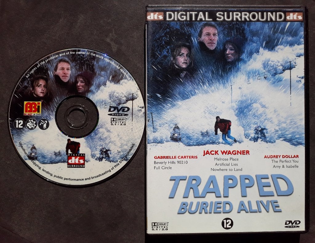 DVD - Trapped Buried Alive - Actie FIlm, Engels, Vanaf 16 jaar, Nederlands, Actie
