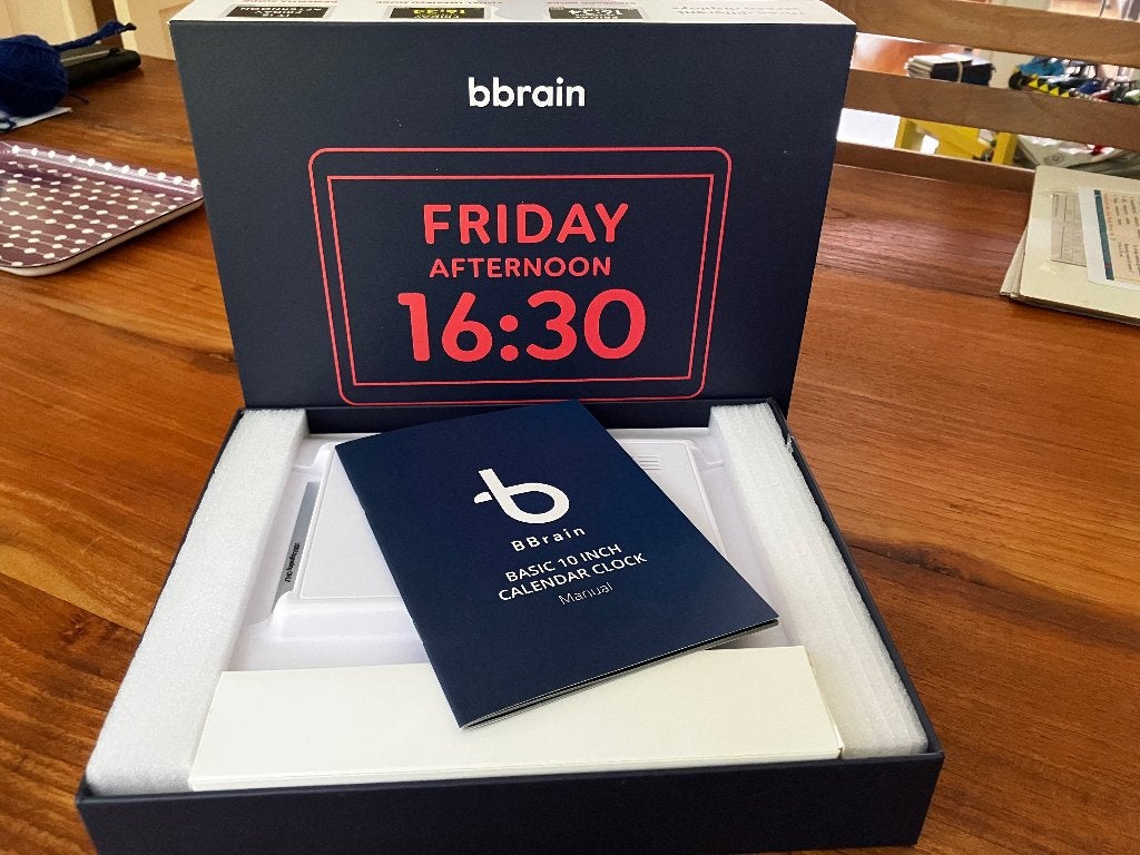 Foto 3 van Klok Bb Brain 10 inch speciaal voor senioren met dementie